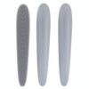 3x Cat Tongue Grooming Brush Set - Grey - Reduces Shedding