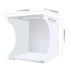 PULUZ 30cm Folding Ring Light Board Photo Lighting Studio Shooting Tent Box Kit Box with Shadowless Light Panel
