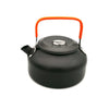 Outdoor Supplies Camping Portable Teapot Set Pot Set(Black Handle)