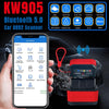 KONNWEI KW905 Bluetooth 5.0 Car OBD2 Scanner Support Android & iOS(Black Red)