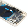 iPhone 12 Mini Back Cover Assembly White - Side Keys, Card Tray & Wireless Charging
