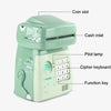16.5 x 12 x 20.5cm Kids Cartoon Dinosaur Password Coin Bank Automatic Rolling Coin Bank Toys(Green)