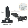 Electric Motorcycle Folding Foot Pegs Modification Pedal Pad Footrests, Style: All Aluminum