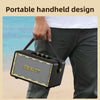 Zealot MT01M Retro Card Portable Wireless Bluetooth Speaker with Dual Microphones(Black)