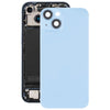 iPhone 14 Blue Glass Battery Cover w/Wireless Charging