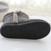 Fall And Winter High-Top Men Cotton Slippers And Velvet Platform Indoor Warm Shoes, Size:41-42