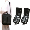 For DJI Mini 4 Pro BKANO Storage Bag Shoulder Bag Messenger Bag Suitcase(Black)