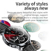 H18 Ultra-Thin Round Ball Screen 1.95 Inch Plug-In Phone Smart Watch 32G(Black)