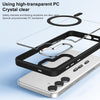 For Samsung Galaxy S25 5G MagSafe Anti-fingerprint Highly Transparent PC Phone Case(White)