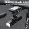 ESLNF Mountain Bike Headlight Waterproof Aluminum USB Charging Road Bike Light Cycling Gear(400LM)