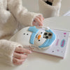 For iPhone 15 Pro Max Christmas Snowman Silicone Phone Case