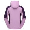 Women Winter Fleece Windproof Warm Jacket Outdoor Waterproof Breathable Mountaineering Clothing, Size: XXXL(White)