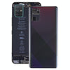 Galaxy A71 Back Cover Replacement Black - Original