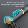 Rope / Cordless Dual-use Version Student Exam Exercise Fitness Smart Counting Skipping Rope with Load Weight(Black Yellow)