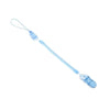 Baby Pacifier Clip Chain PP Holder Soother Pacifier Clips Leash Strap Nipple Holder for Infant Feeding(Blue)