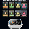KW18 IP67 0.96 inch Leather Watchband Color Screen Smart Watch(Grey)