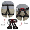 Outdoor Climbing Waist Protection Anti-fall Escape Safety Belt(Black)