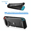 For Nintendo Switch TPU Protective Shell Integrated NS Protective Sleeve Can Be Placed On The Base(Black)