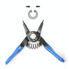 HSD SB-80A Internal For Hole Straight  10-25mm Compact Spring-Loaded Pliers Retaining Ring Pliers