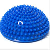 Hemisphere Balance Stepping Stones Durian Spiky Massage Ball Sensory Integration Indoor Outdoor Games Toys for Kids Children(Blue)