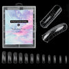 2 Boxes Nail Crystal Rapid Light Therapy Extension Nail Model, Shape: 120 PCS 09