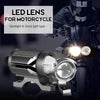2 PCS L29 12V / 15W / 6000K / 2000LM Motorcycle / Car IP65 Waterproof External LED Small Steel Cannon Spotlight Working Lamp