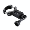 PULUZ 360 Degree Rotation Bike Aluminum Handlebar Adapter Mount with Screw for GoPro, Insta360, DJI and Other Action Cameras(Black)