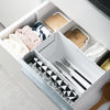 Cabinet Drawer Storage Organizer Box With Classification Label Clip, Style: Wide Large