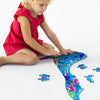 Children Intelligence Early Education Toy Animal Puzzle(Whale)
