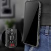 For Xiaomi Redmi Note 9S Machine Armor Warrior Shockproof PC + TPU Protective Case(Coffee)