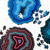 Allotype Agate Puzzle Difficult Wooden Jigsaw Puzzle Toy(Flower)