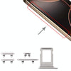 iPhone 16 Pro Max SIM Tray & Side Keys (White)