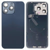iPhone 15 Pro Max Blue Glass Back Cover with Wireless Charging