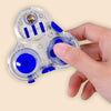 2 PCS Decompression Artifact Boring Vent Fingertip Rubik Cube Handle Fun Toy(Red)