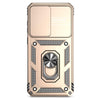 For Samsung Galaxy S24 FE 5G Sliding Camshield Holder Phone Case(Gold)