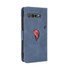 For Asus ROG Phone 3 ZS661KS Wallet Style Skin Feel Calf Pattern Leather Case with Separate Card Slot(Blue)