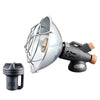 Outdoor Camping Heater Mini Portable Gas Heater Burner Fishing Gas Fireplace(Grey)
