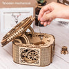 Wooden Puzzle Toy 3D Puzzle Assembly Box DIY Gift Desktop Ornaments, Style: Jewelry Box