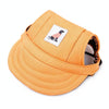 Dog Baseball Cap, Orange, Small (22-34cm)