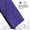 For Asus Zenfone 11 Ultra Crossbody 3D Embossed Flip Leather Phone Case(Purple)