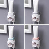 Bathroom Wall-mounted Automatic Toothpaste Squeezing Artifact(White)