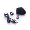 GM306DM 2.4G Lazy Finger Ring Mouse Rechargeable Wireless Mouse(Black)