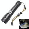 X81-P50 Luminous Flux: 3500lm LED Flashlight, Retractable Focus Function (Black)