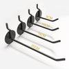 10 PCS Jewelry Accessories Display Orifice Plate Spray Hook, Length: 15cm(Black)