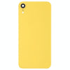 iPhone XR Yellow Battery Back Cover w/Camera Lens & Adhesive
