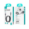 USAMS US-SJ705 Type-C to 8 Pin 30W Fast Charge Magnetic Data Cable, Length: 1m (Silver)