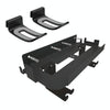 For PS5 Console iplay Wall-mounted Bracket Can Store Controllers/VR Glasses/Headphones(Black)