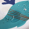 180x180cm Thickened Polyester Fabric Printed Shower Curtain Cute Cartoon Waterproof Curtain With Hooks