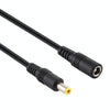 8A 5.5 x 2.5mm 1 to 2 Female to Male Plug DC Power Splitter Adapter Power Cable, Cable Length: 70cm(Black)