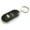 LED Key Finder with Torch & Sound Activation - Black